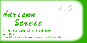 adrienn streit business card